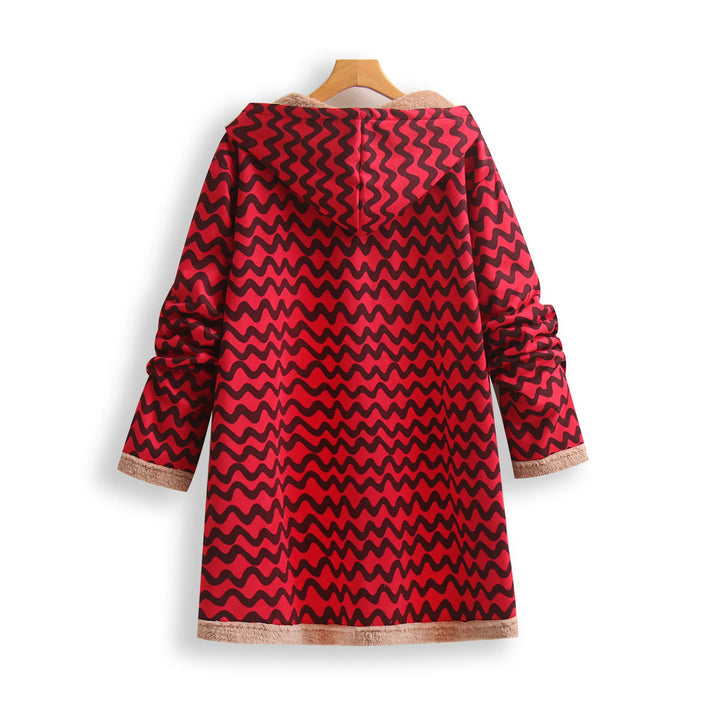 Drune | Fleece gefütterte Jacke mit Kapuze