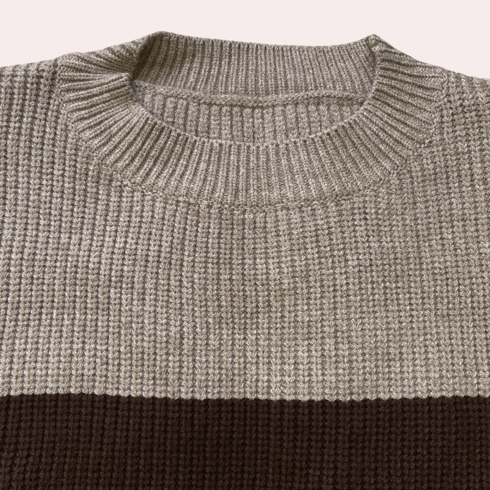 Drune | Strickpullover mit Ausschnitten an den Ärmeln