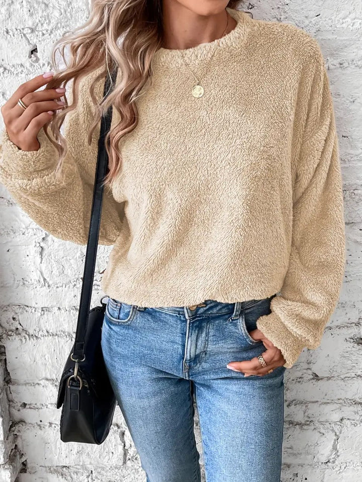 Drune | Teddy-Sweatshirt für Damen