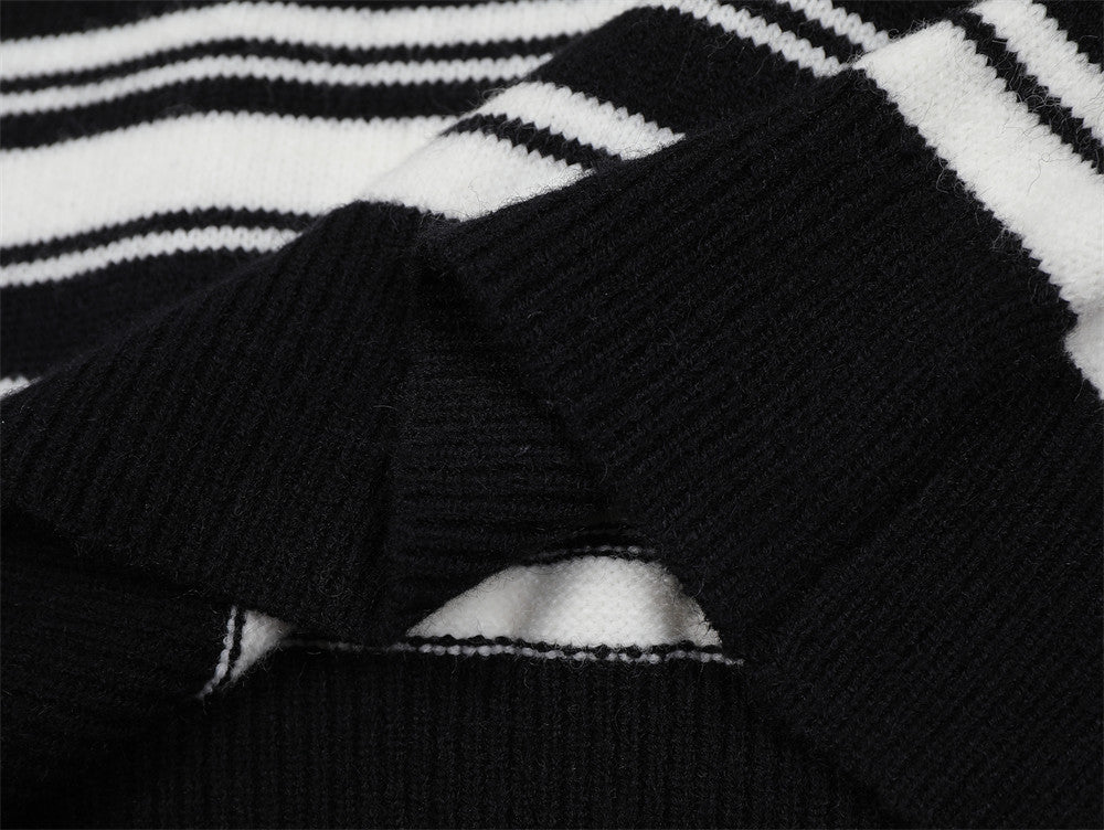 Drune | Herren gestreiftes Sweatshirt