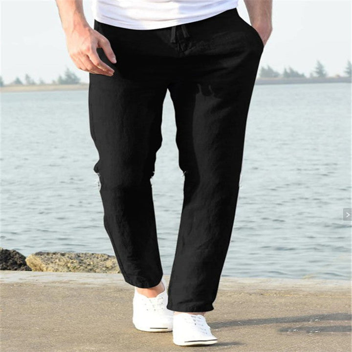Drune | Hochwertige Leinenhose