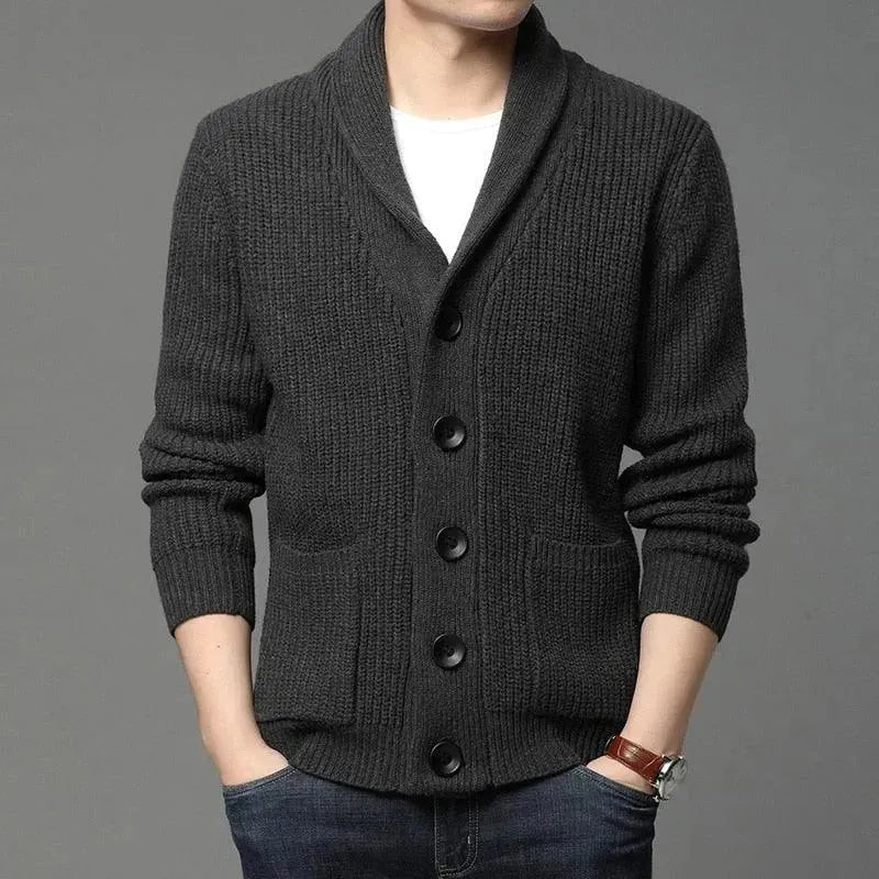 Drune | Sie Die Wärme Herren Strickjacke