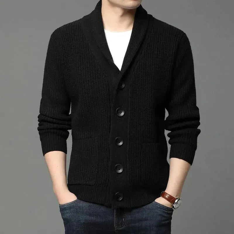 Drune | Sie Die Wärme Herren Strickjacke