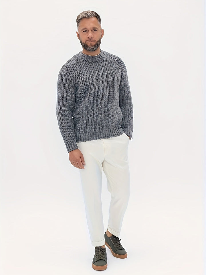 Drune | Strickpullover Im Klassischen Design Acryl Komfortabel und Warm
