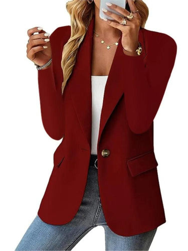Drune | Blazer Casual Langarm Relaxed Fit Jacke