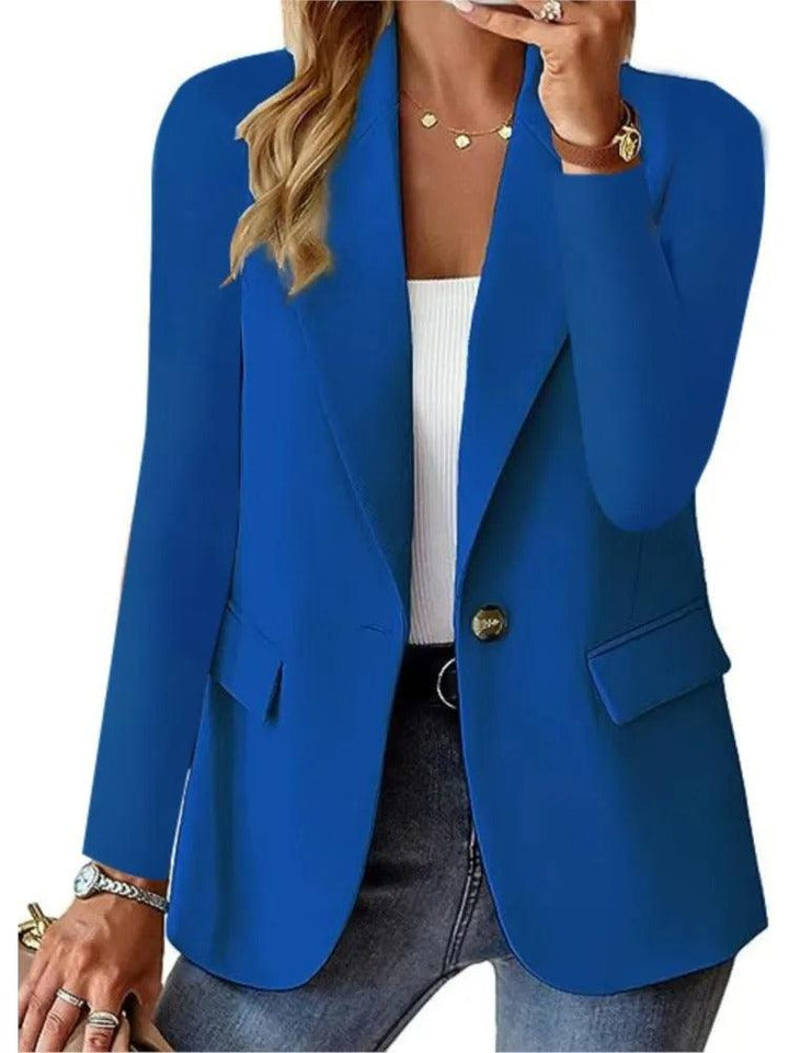 Drune | Blazer Casual Langarm Relaxed Fit Jacke