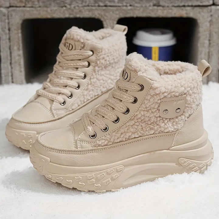 Drune – Wasserdichte Plüsch-Stiefeletten