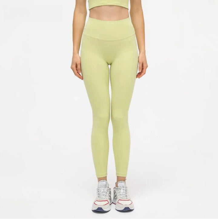 Drune | Hohe Taille Hüfte heben Yoga Sport neun-Punkt-Hose