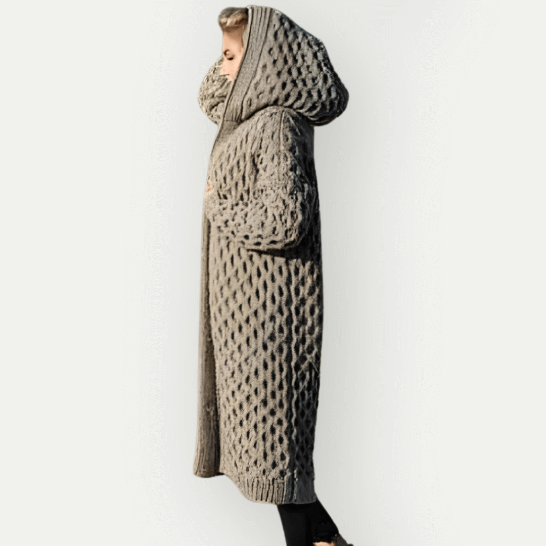 Drune | Damen Kapuzenjacke mit langen Ärmeln
