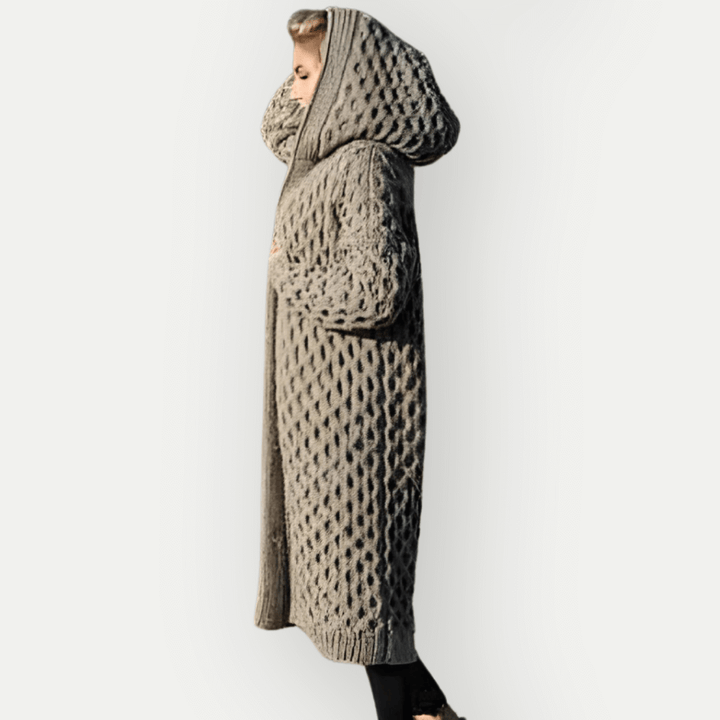 Drune | Damen Kapuzenjacke mit langen Ärmeln