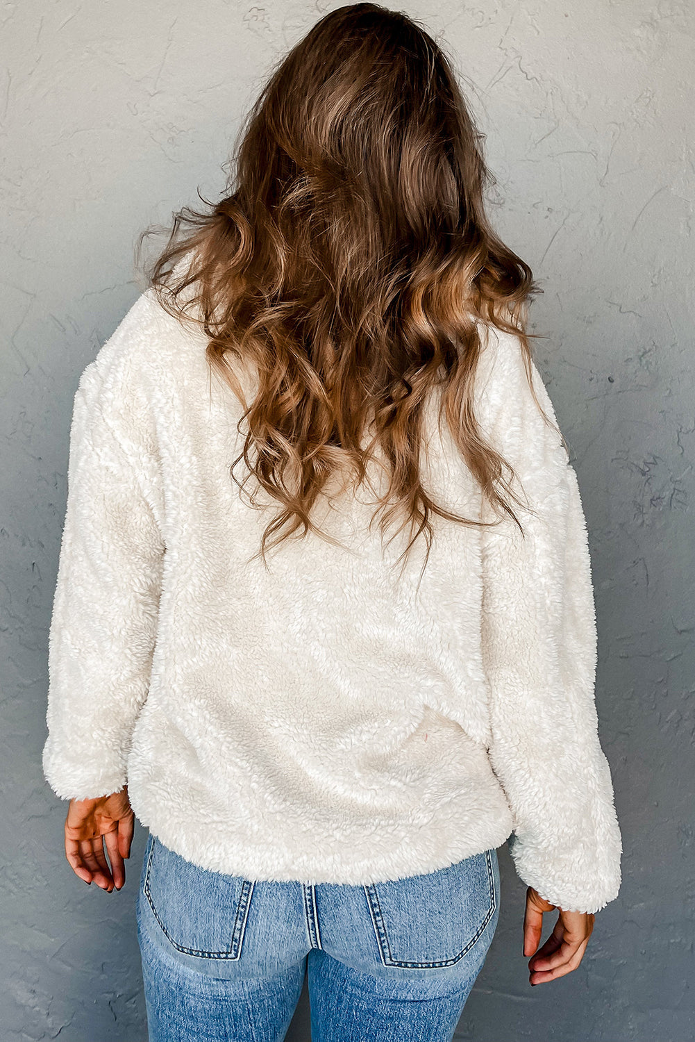 Drune | Leichtgewicht Teddyjacke Polyester Weich und Warm