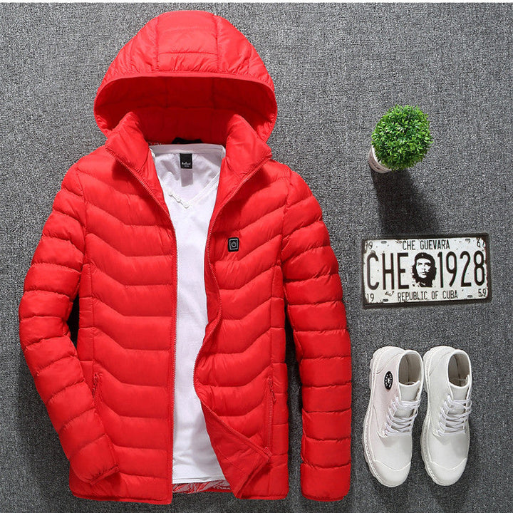 Drune | Elegante USB-heizbare Jacke für Herren, thermisch Winter