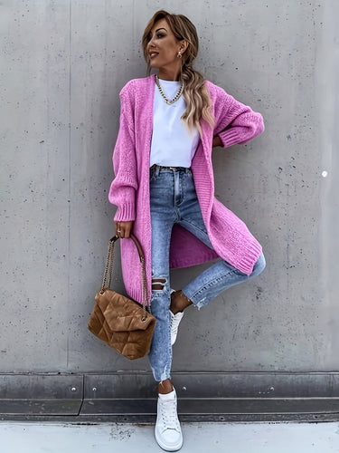 Drune | Langarm Gestrickte Strickjacke Für Damen - Perfekt für Alltagstragen