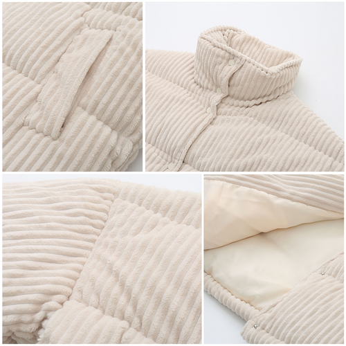 Drune | Elegante Steppjacke aus Cord