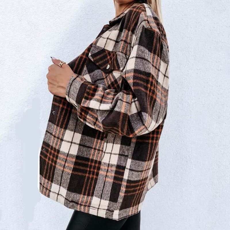 Drune | Flanelljacke für Damen - Stylische & Warme Oberbekleidung