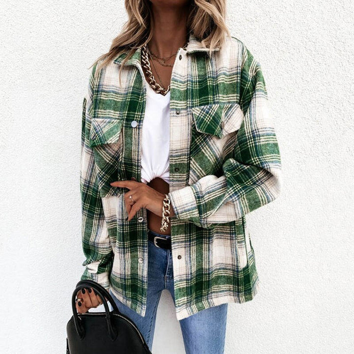 Drune | Flanelljacke für Damen - Stylische & Warme Oberbekleidung