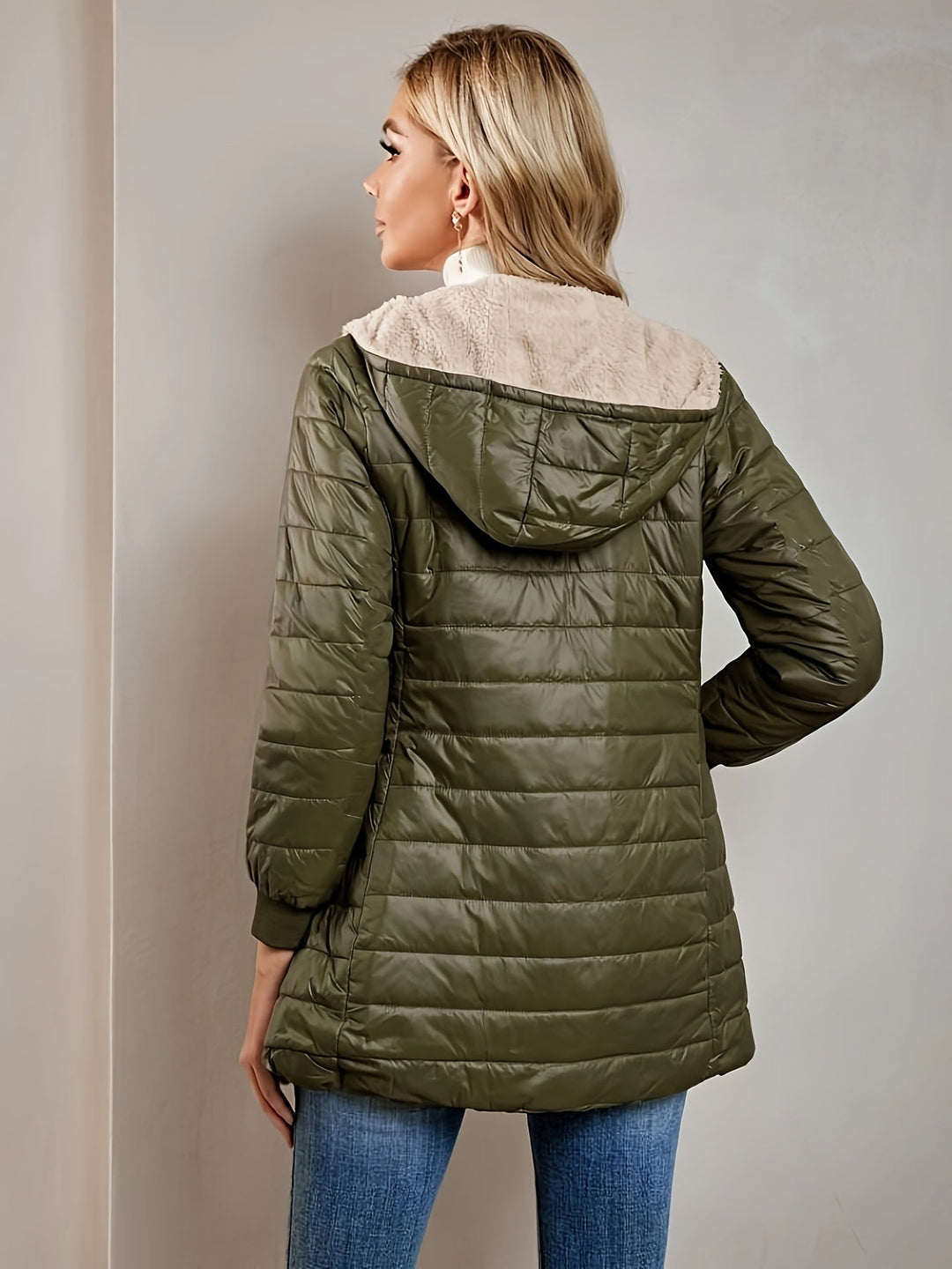 Drune | Fleecegefütterte Damenjacke mit Reißverschluss