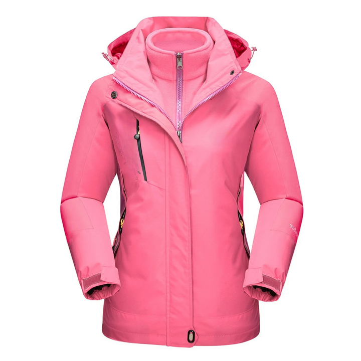 Drune | Outdoor Jacke Wasserdicht Winddicht Futter Verstellbare Kapuze Slim Fit