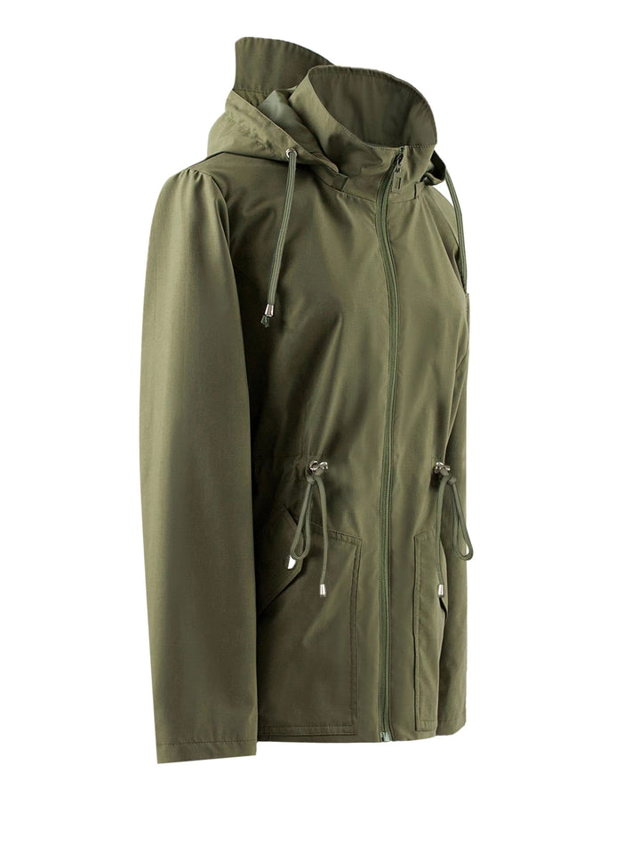 Drune | Wasserdichte Jacke mit Kapuze - Iris