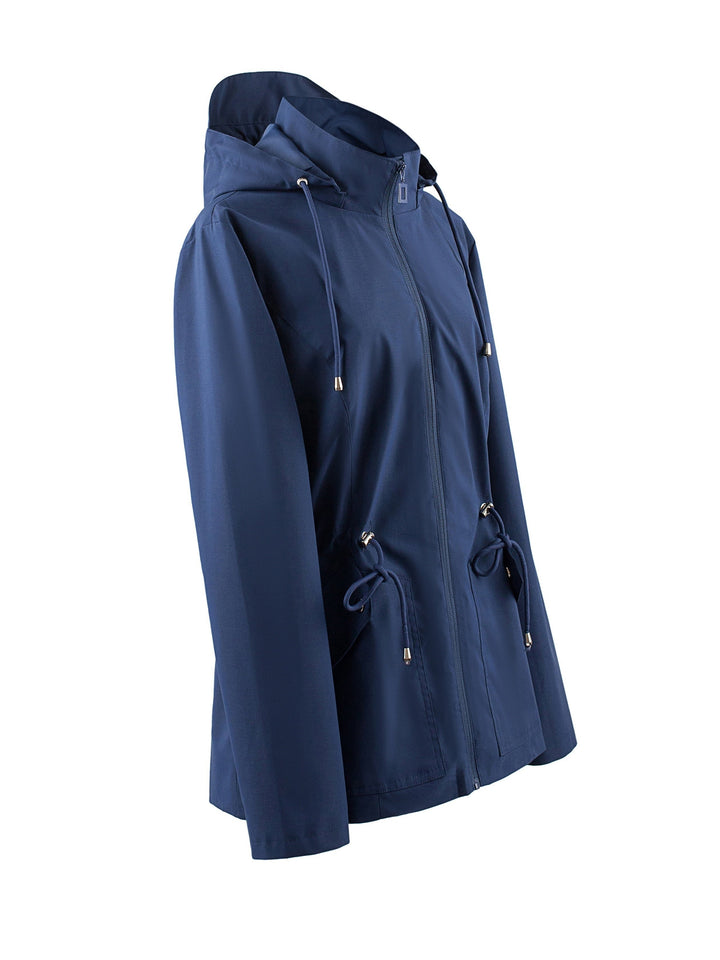 Drune | Damen Wasserdichte Jacke mit Kapuze