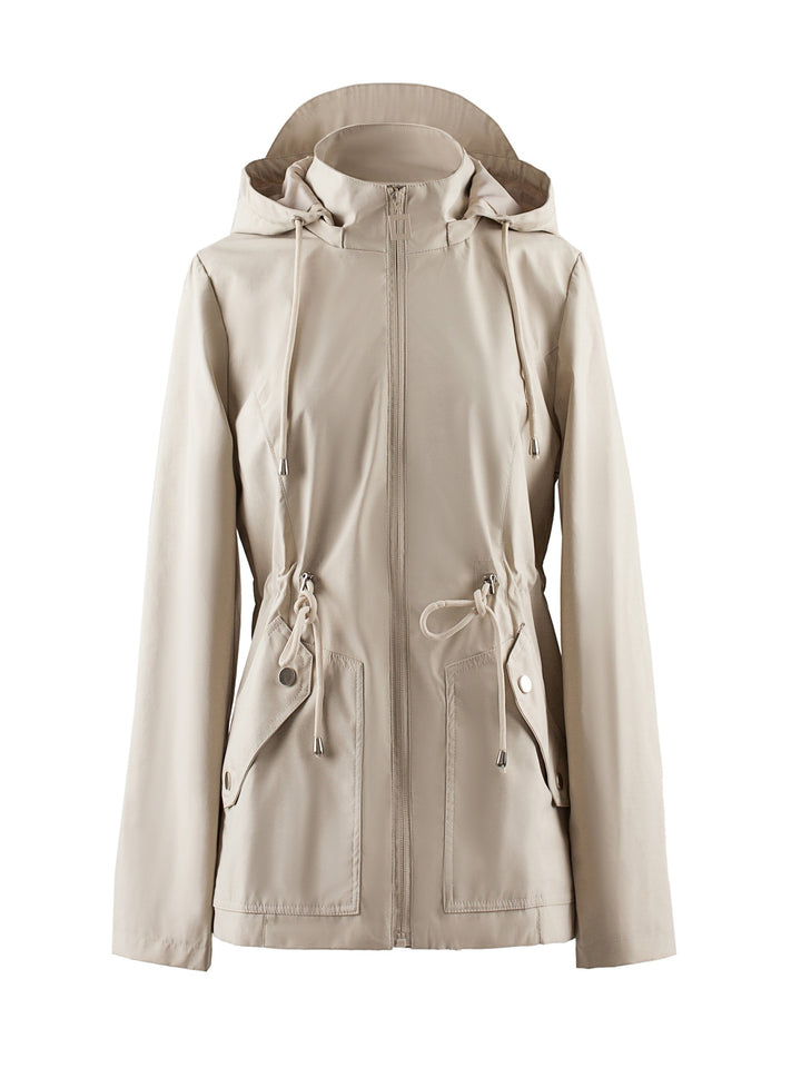 Drune | Wasserdichte Jacke mit Kapuze - Iris