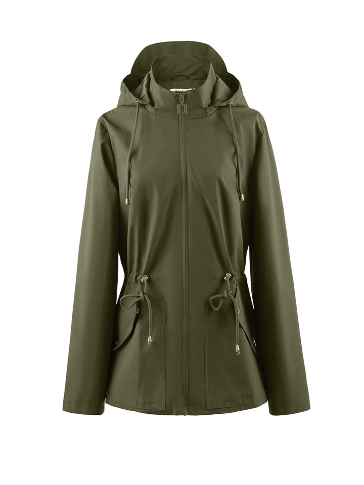 Drune | Wasserdichte Jacke mit Kapuze - Iris