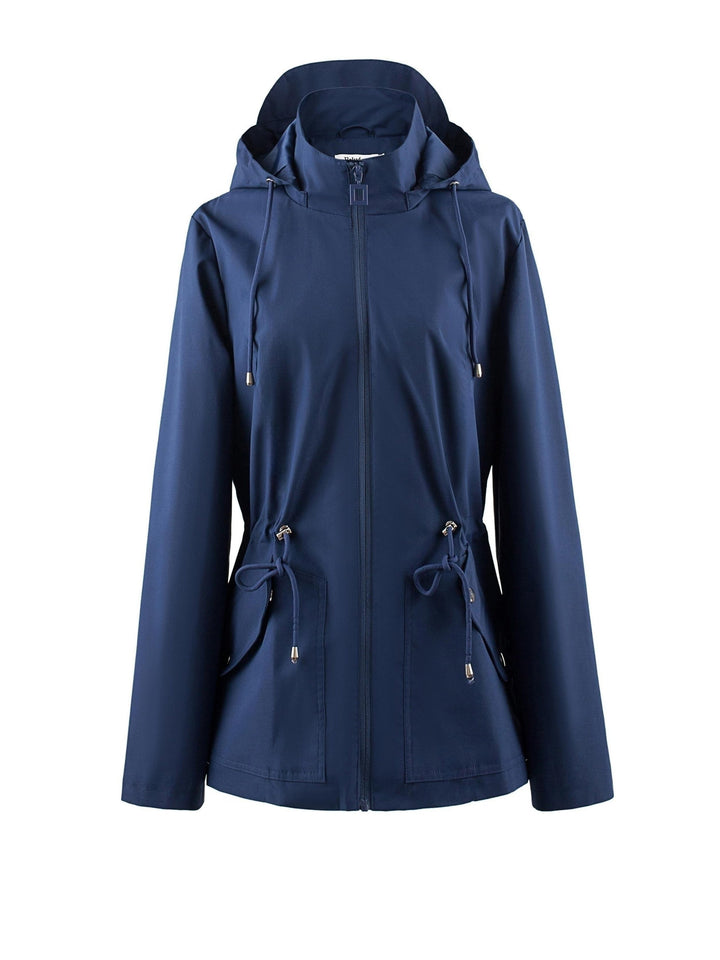 Drune | Wasserdichte Jacke mit Kapuze - Iris