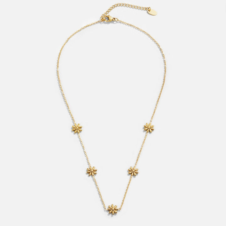 Drune | Mit Blumen | Gold