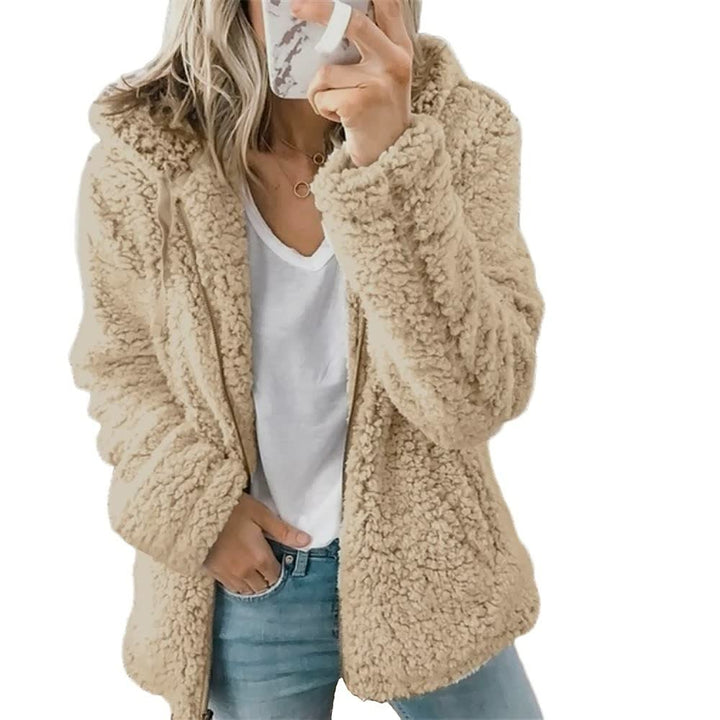 Drune | Flauschiger Mantel für Frauen - Stilvoll & Warm