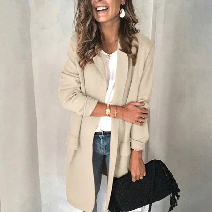 Drune | Lange Bequeme Dünne Strickjacke Für Frauen