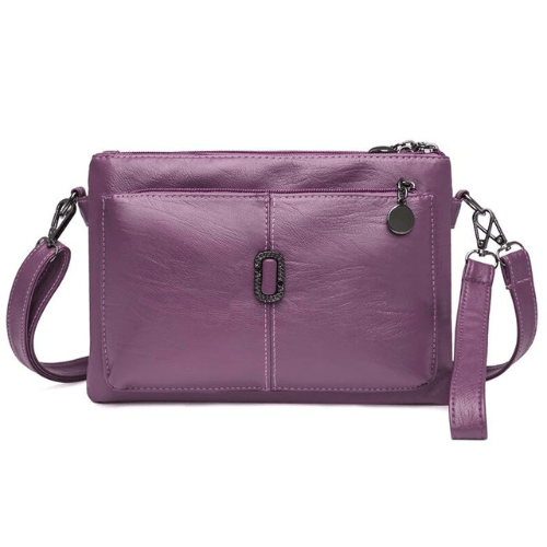 Drune | Kleine Ledere Schultertasche Damen Hochwertige Lederverarbeitung