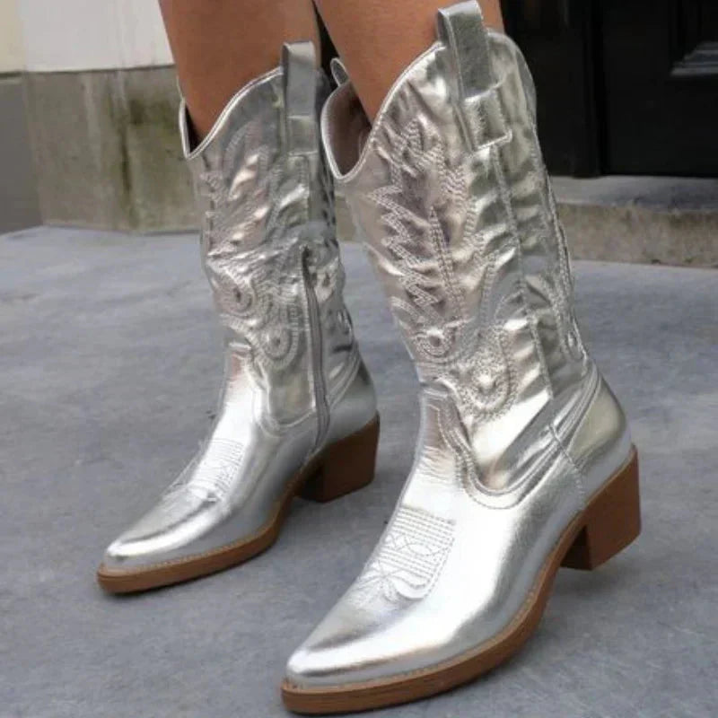 Drune | Kühne Metallische Stiefel