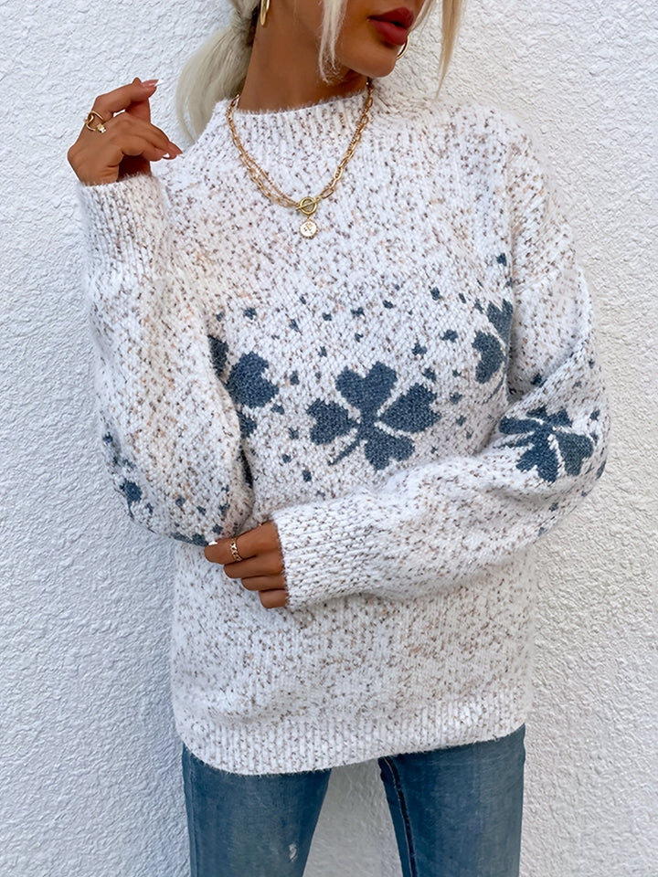 Drune | Vierblättriger Klee Pullover