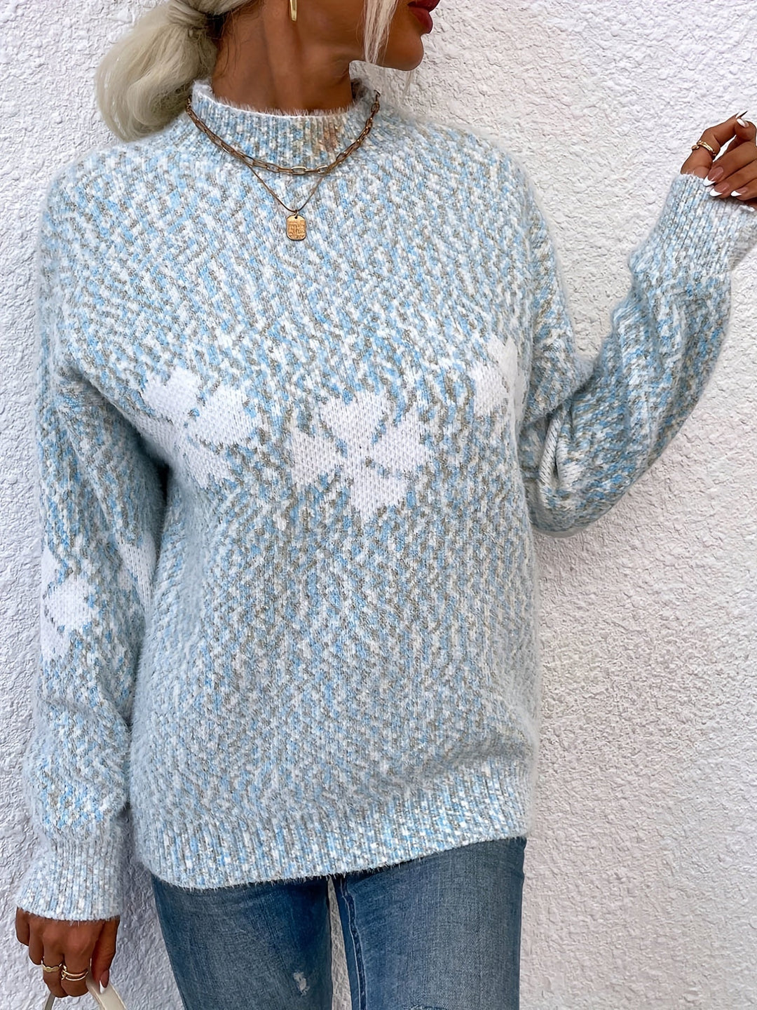 Drune | Vierblättriger Klee Pullover
