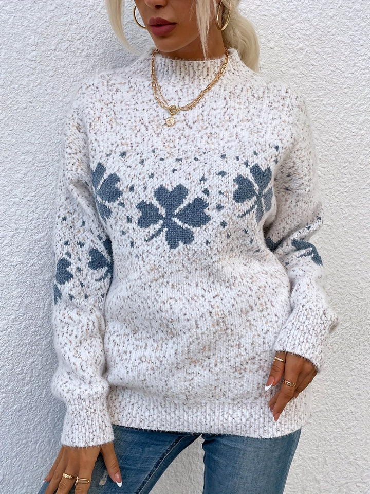 Drune | Vierblättriger Klee Pullover