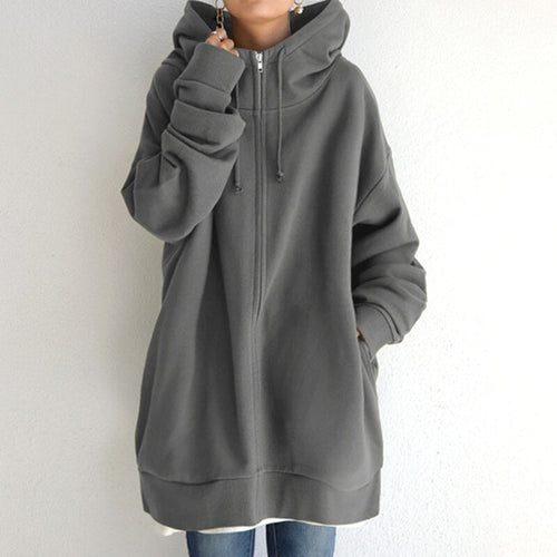 Drune | Winterpullover mit Kapuze In Oversize Größe
