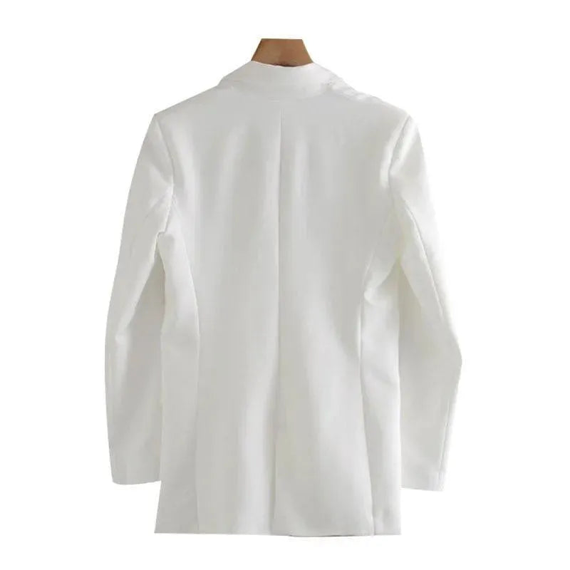 Drune | FRANS Vintage Blazer Damen - Formal-Business - Uni-Einfarbig