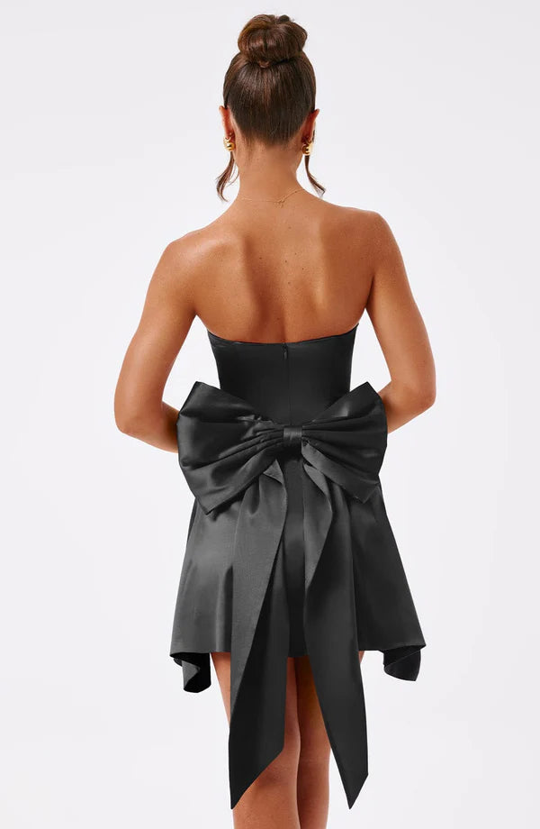 Drune | Ärmeloses Minikleid mit Schleifendetail