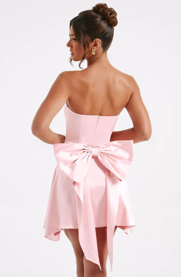 Drune | Ärmeloses Minikleid mit Schleifendetail