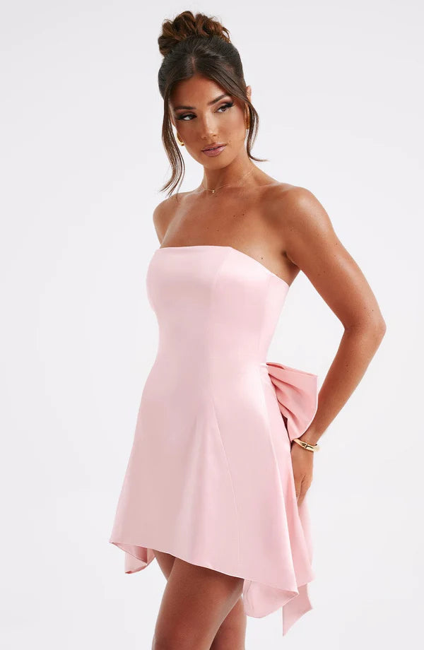 Drune | Ärmeloses Minikleid mit Schleifendetail