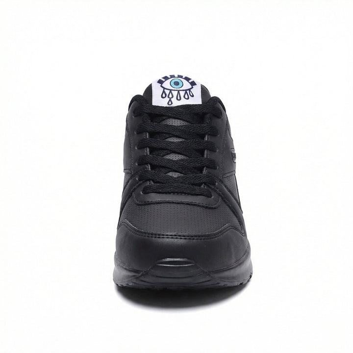 Drune | Pu Orthopädische Damen Sneaker mit Schwarzem Augenprint