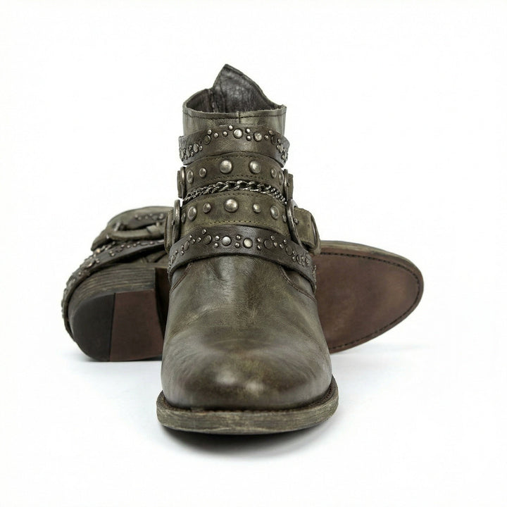 Drune | Vintage-Kettenstiefel