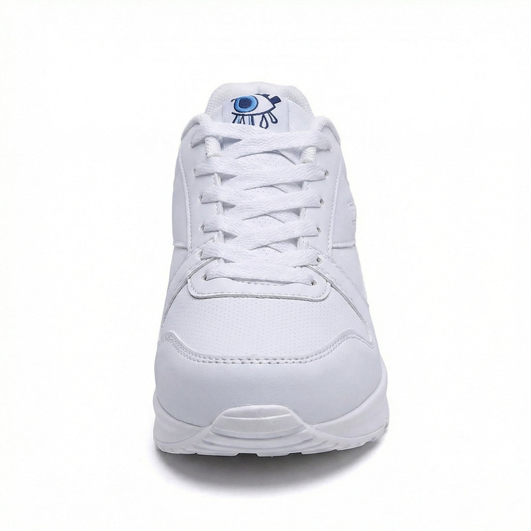 Drune | Pu Orthopädische Damen Sneaker mit Schwarzem Augenprint