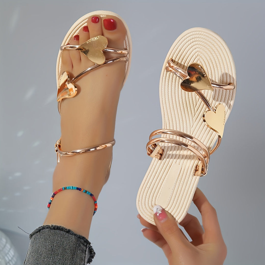 Drune | Herzförmige Sandalen