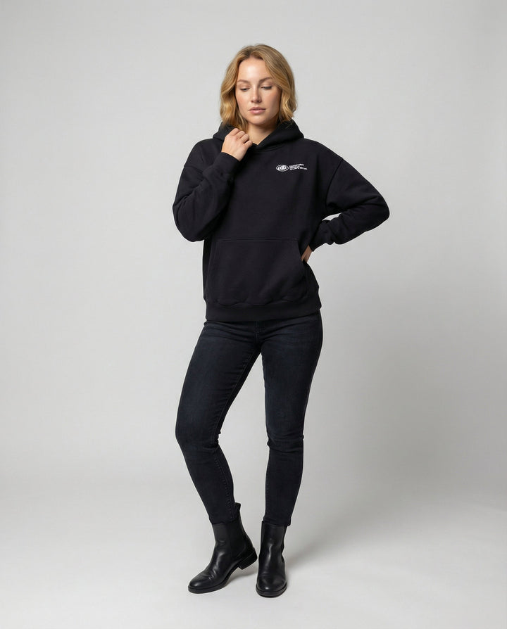 Damen Übergröße Kapuzenpulli