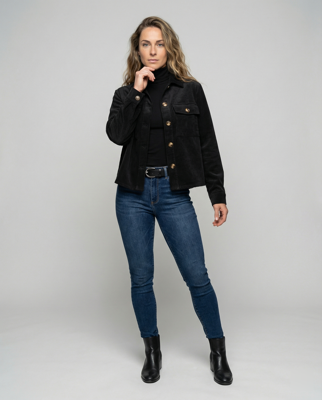 Übergangsjacke Damen elegant im Vintage-Stil