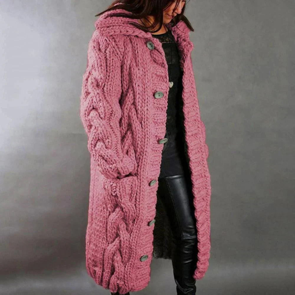 Drune | Kuscheliger Strickmantel für Frauen