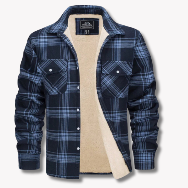 Drune | Garth Fleece Karohemd Jacke