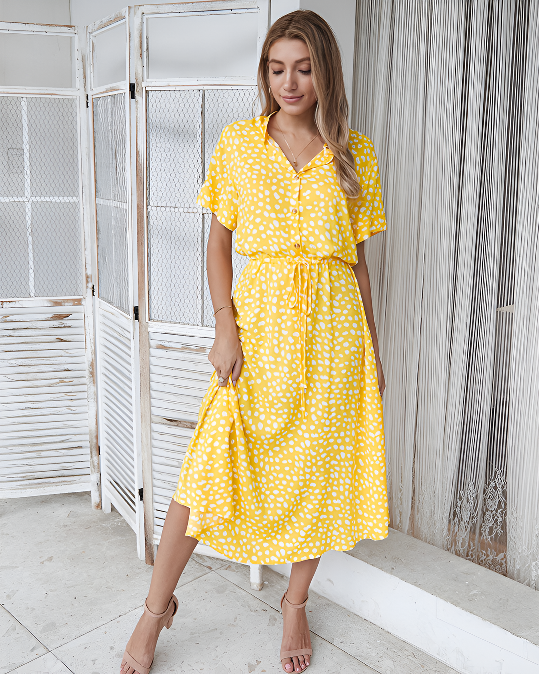 Drune | Flattering Bohemian Inspired Design Kleid
