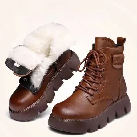 Drune | Gepolsterte Stiefel mit Dicken Sohlen